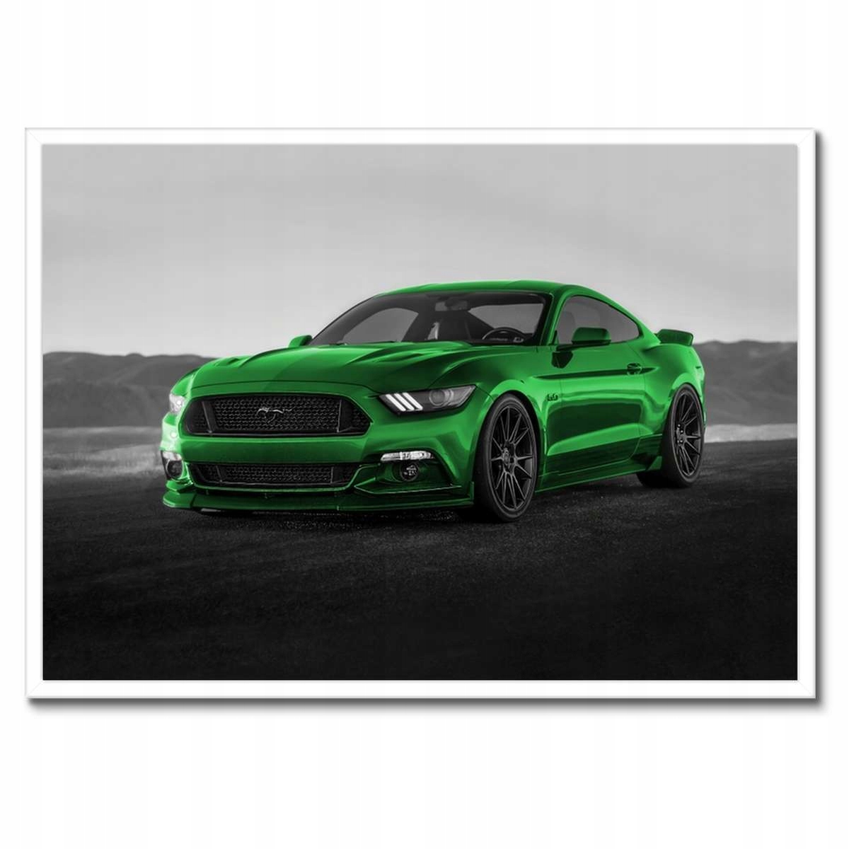 Plakáty v rámu 70x50 Ford Mustang Auto Usa