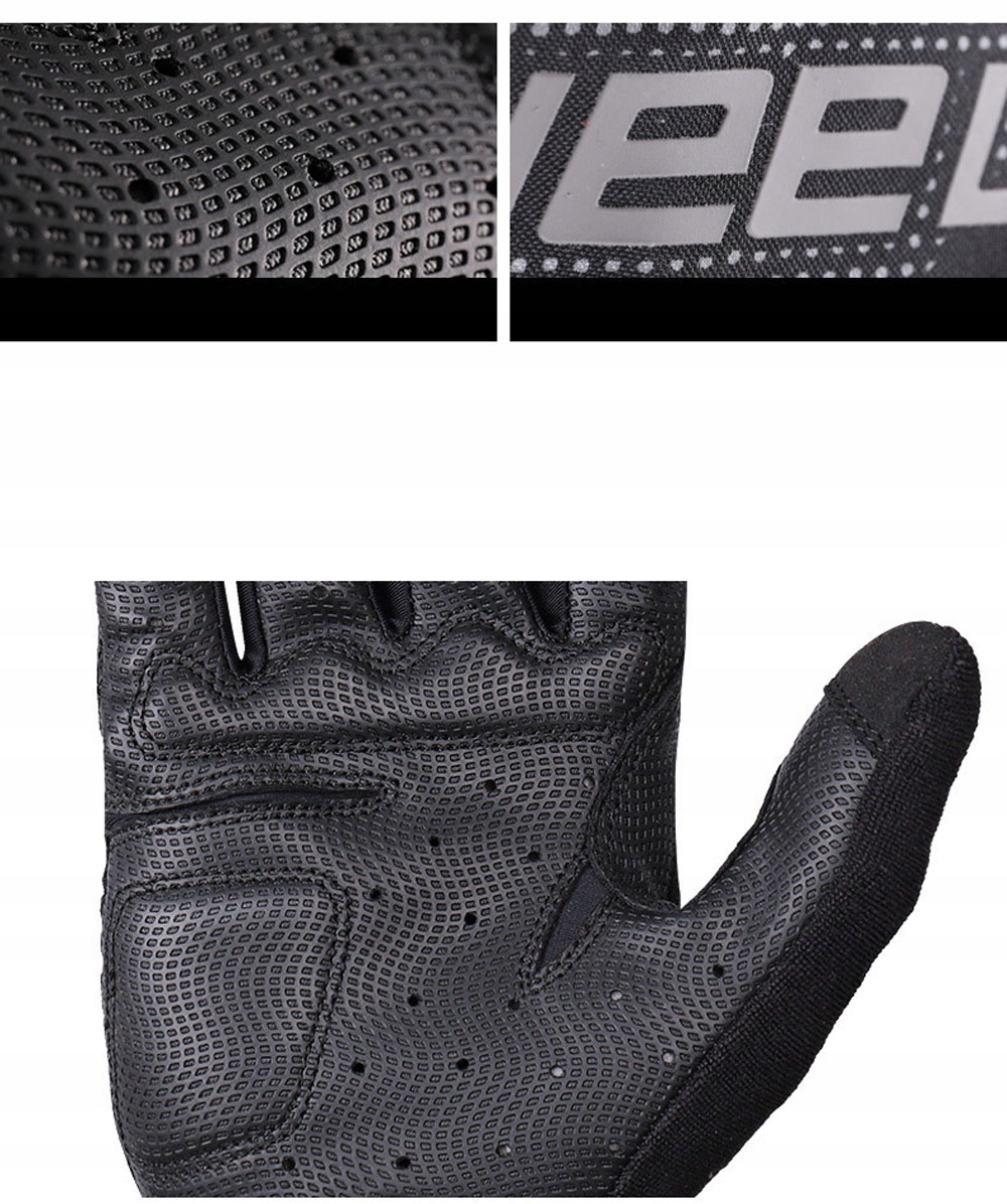 RĘKAWICE NA ROWER DŁUGIE RĘKAWICZKI ROWEROWE MĘSKIE WHEEL UP ROZMIAR XL Kolor czarny