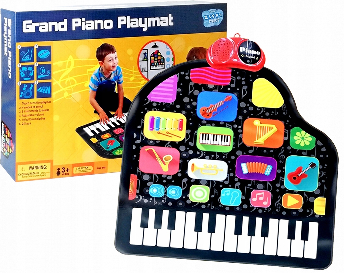

Mata Muzyczna Interaktywna Pianinko Dźwięk