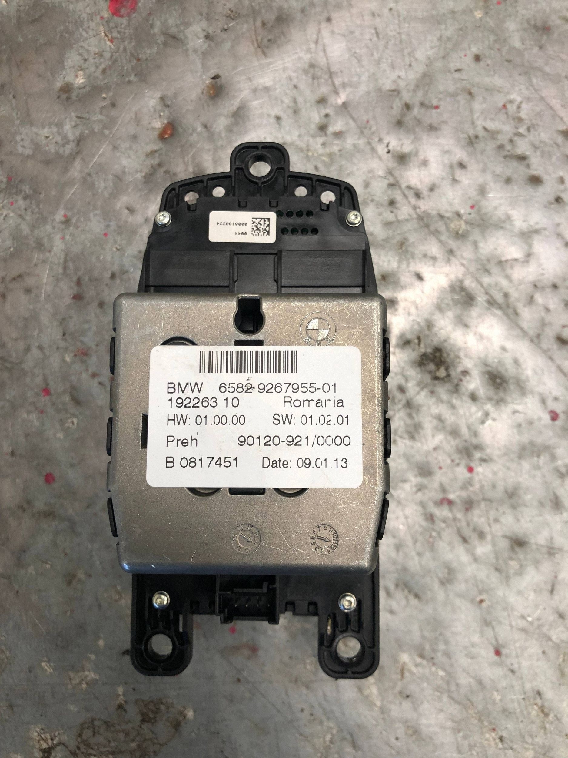 PANEL Bouton IDRIVE BMW F31 9267955