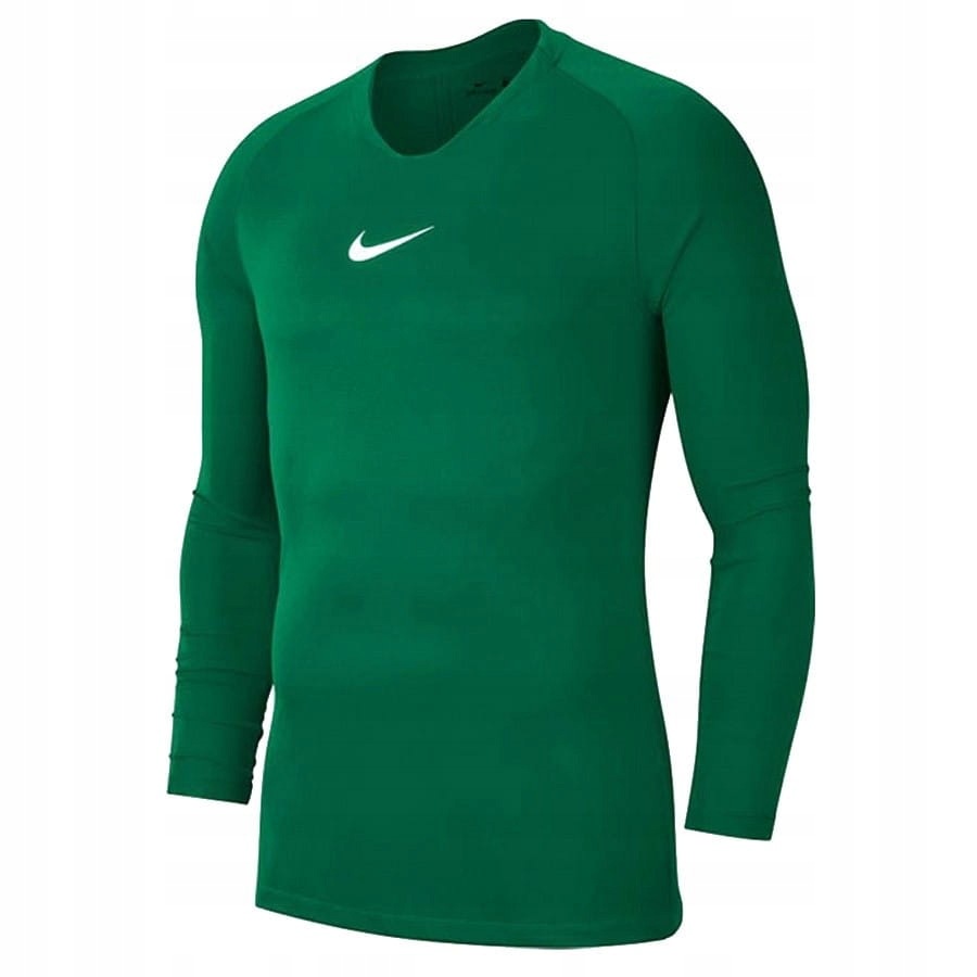 Koszulka Nike Y Park First Layer Ls AV2611 302 Zielony, S (128-137CM)