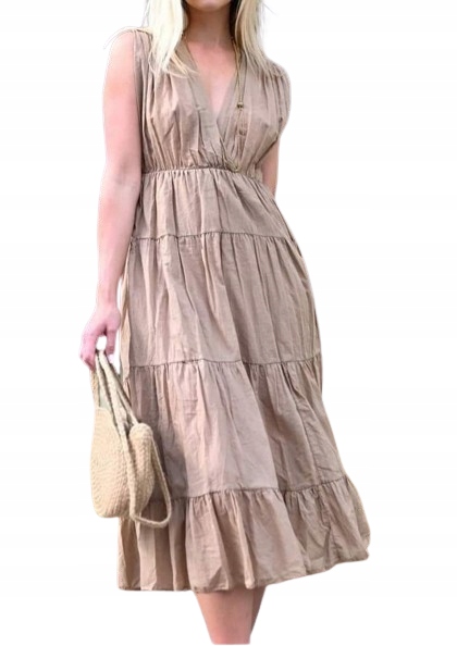 Lemonada Letní Šaty Béžová Uni Novinka