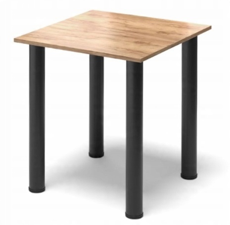 

Stół stolik kuchenny 65x65 Dąb Craft Złoty