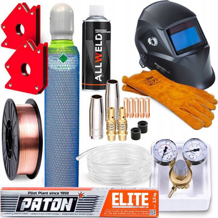 SPAWARKA MIGOMAT SPARTUS MIG 210S MMA TIG ALU SYN IGBT 3W1 200A 230V 3W1 Marka Spartus