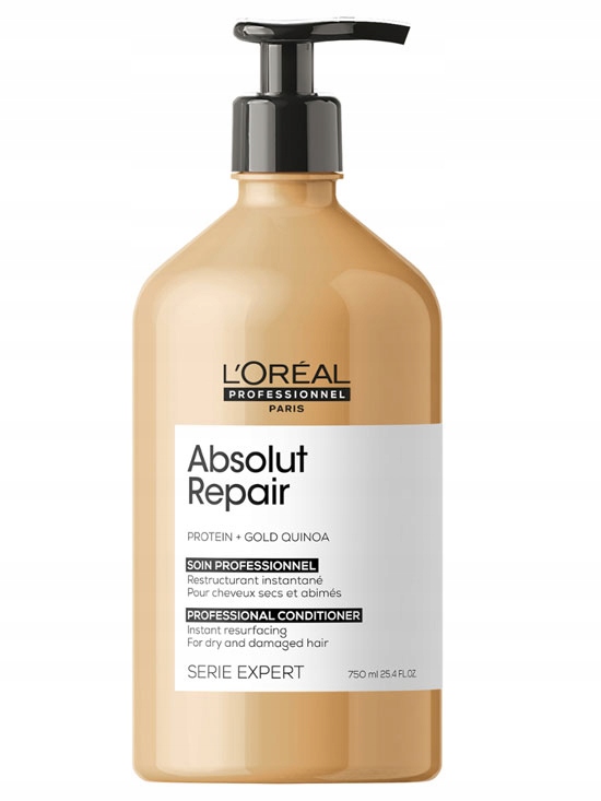 Loreal Absolut Repair odżywka regeneracja włosy zniszczone 750ml