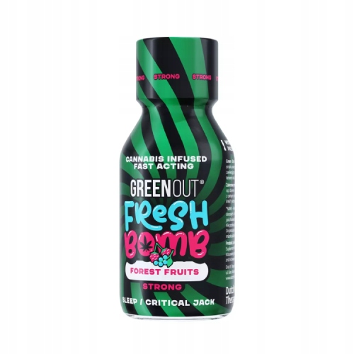 

Green Out Fresh Bomb Strong Owocowy Shot Cbd 100ml