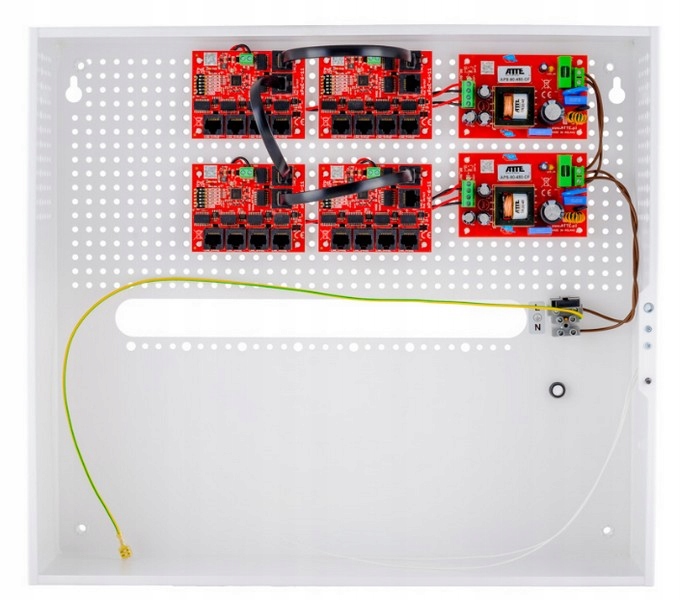 Sada pro 17 Ip kamer ve vnitřním krytu Abox-h