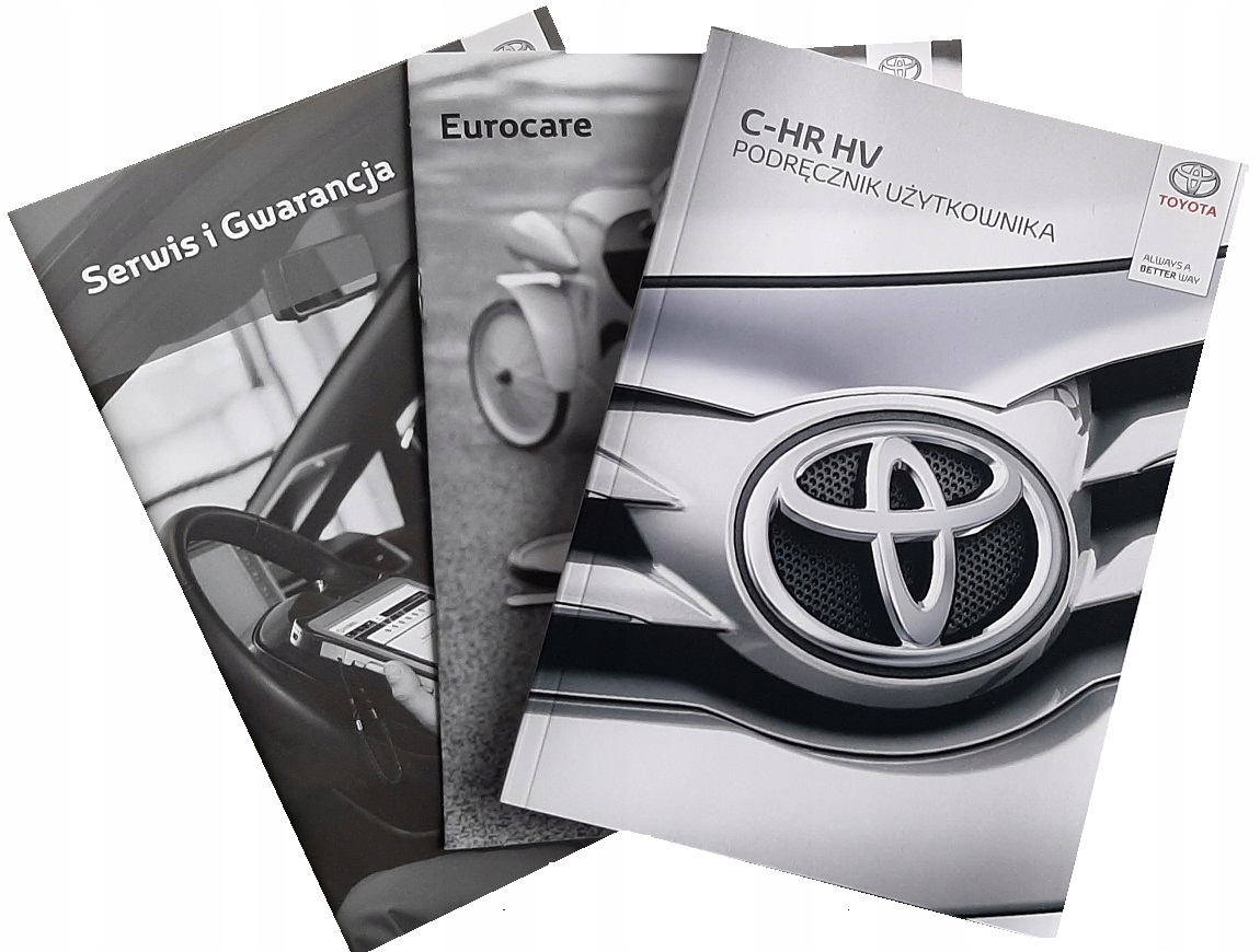 TOYOTA C-HR POLSKA INSTRUKCJA OBSŁUGI CHR..