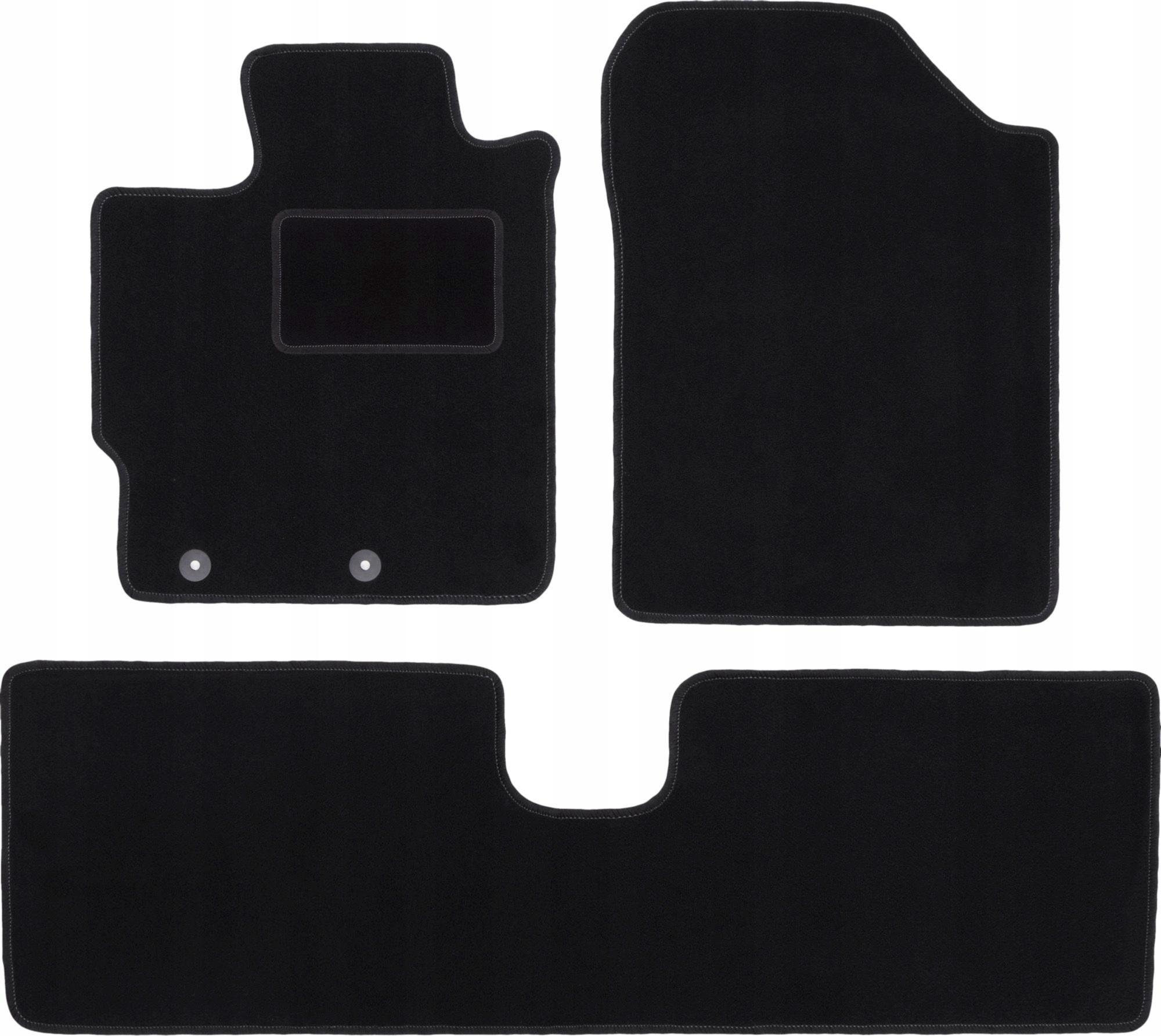 Dywaniki welurowe do: Toyota Yaris III benzyna