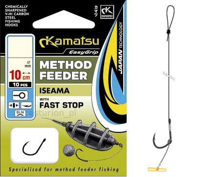Gotowe Haczyki Method Feeder Iseama 12/10cm f-stop