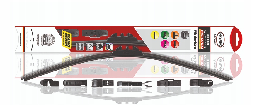 

Heyner Pióra wycieraczek Flat Premium 400 mm