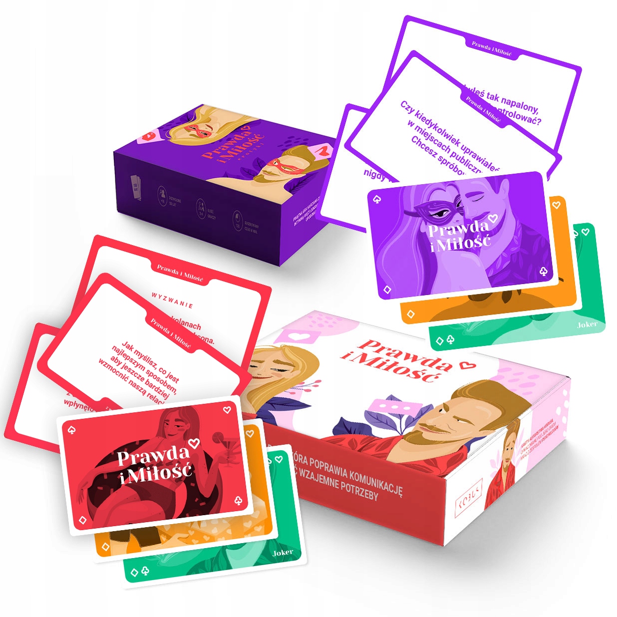 Pakiet: Prawda i Miłość Intymność gra dla par