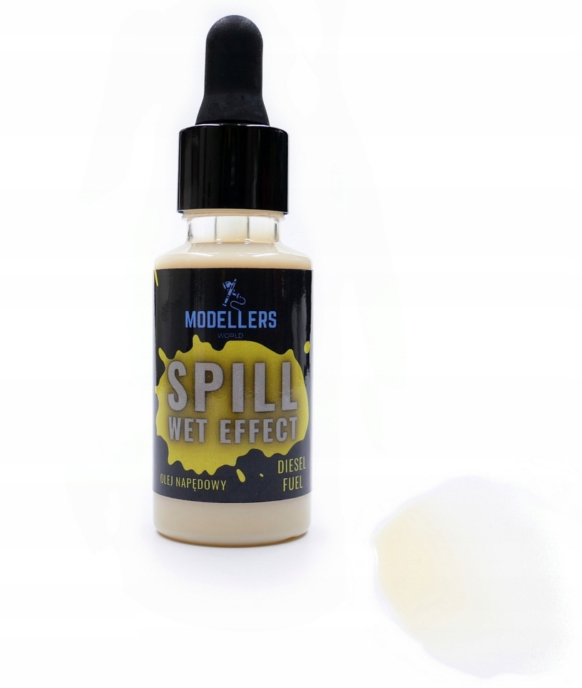 Spill – wet effect: Diesel fuel Modellers W.