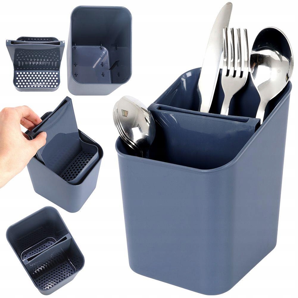 

Ociekacz Stojak Koszyk Pojemnik Organizer Sztućce