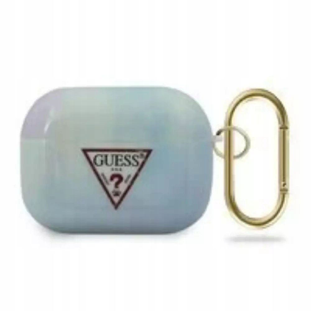 Etui Guess Tie Dye Collection na AirPods Pro niebieskie Guess