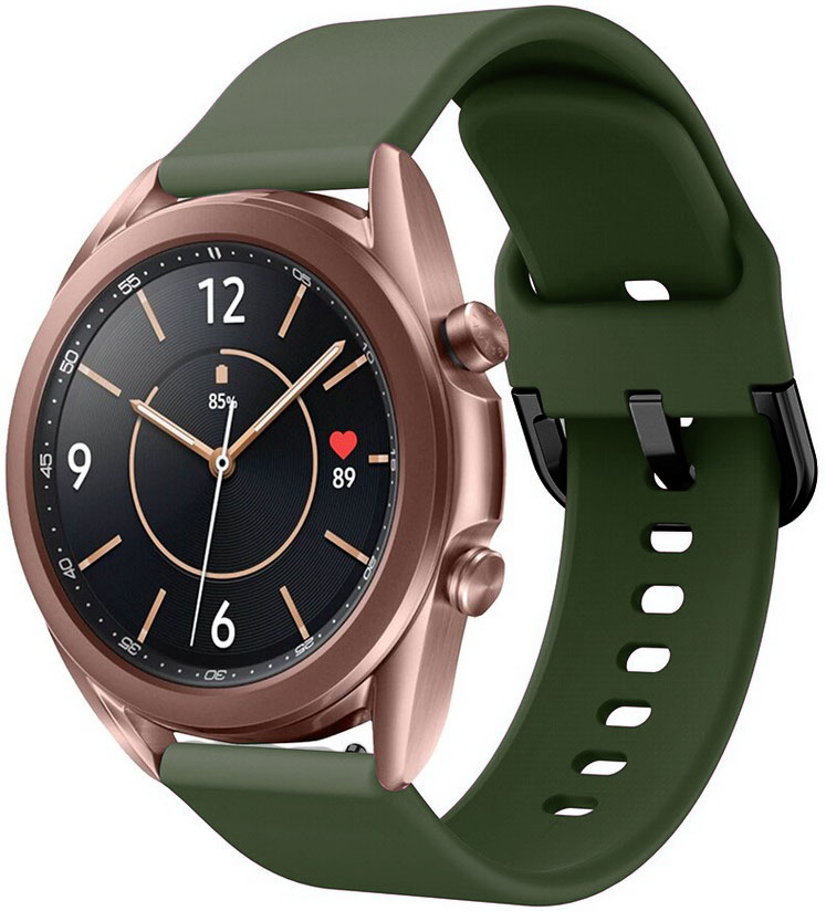 Zielony pasek Samsung Galaxy Watch 3 41MM Roz. S