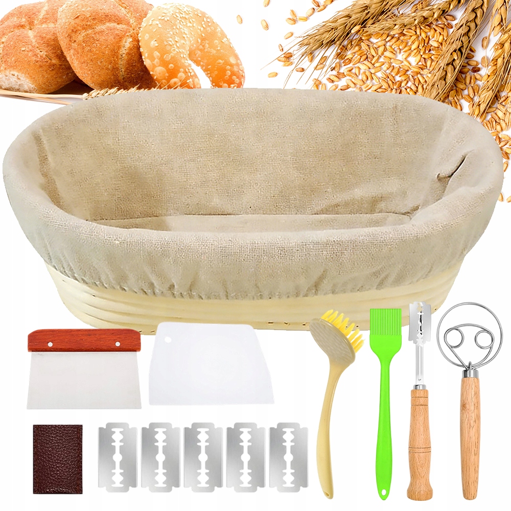 Levně ratanový košík na tvarování chleba na bochník