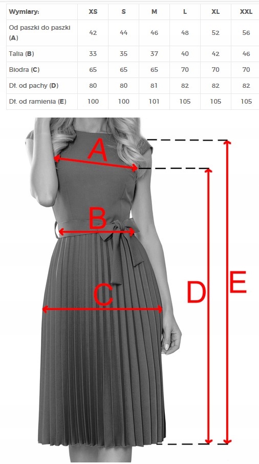 ELEGANCKA SUKIENKA PLISY PLISOWANA MIĘTOWA L Fason prosta