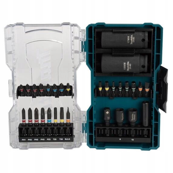 Makita E-07060 sada bitů 30-dílná, plastová krabička