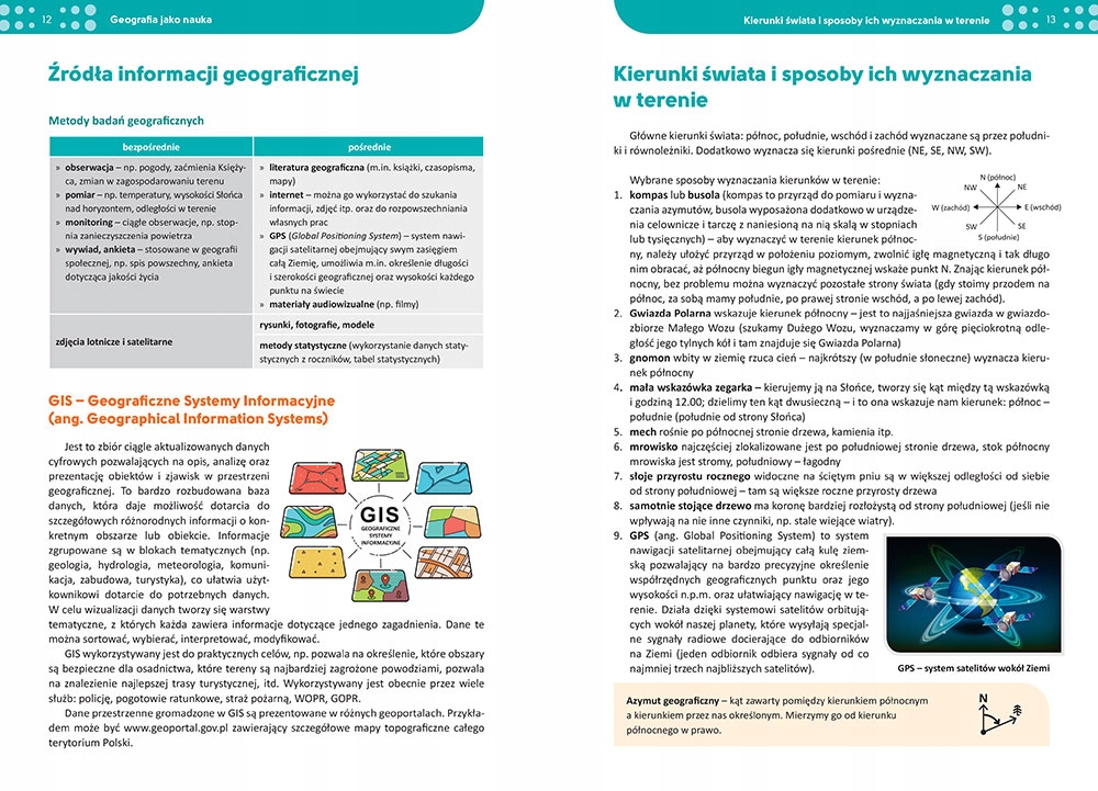 TABLICE GEOGRAFIA + Repetytorium LICEUM 2024 Egzam Rodzaj atlas, tablice, wzory