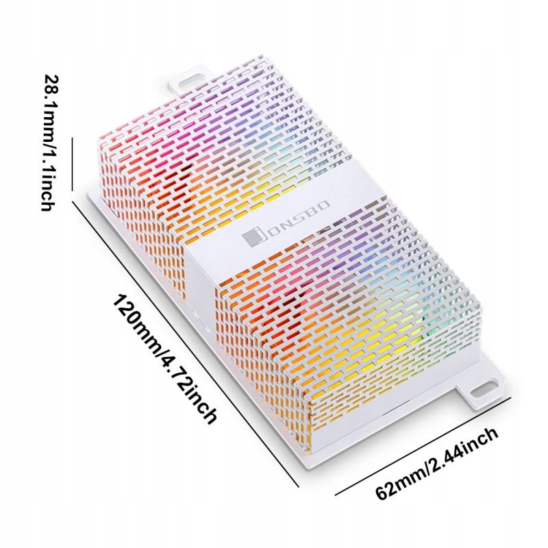 With ARGB NF-1 RAM Memory Module Cooling Radiator DDR4 DDR5 Ram Cooler Fan