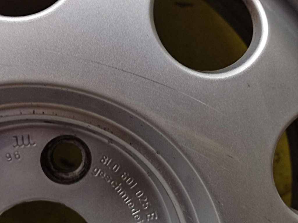 disk hliníkový Audi OE A3 6.0" x 15" 5x100 ET 38