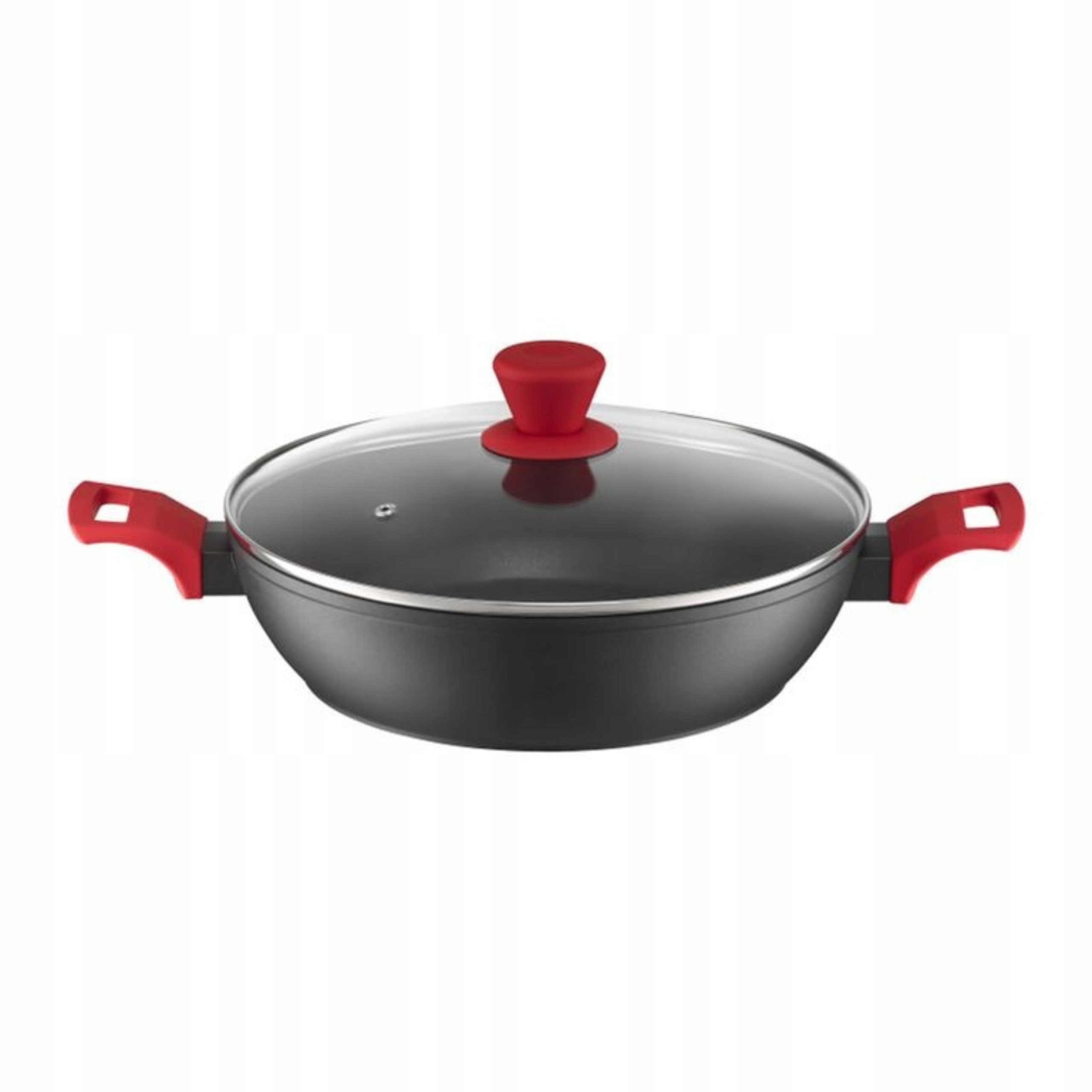 

Patelnia Wok Z 2 Uchwytami Duża 28CM Indukcja Gaz