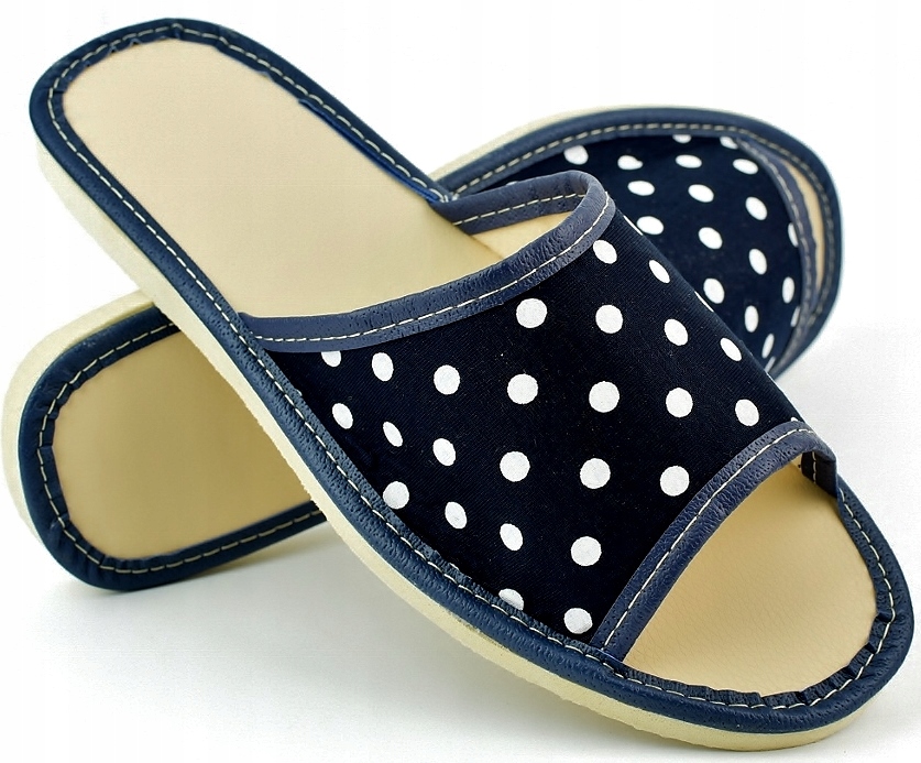 KAPCIE PANTOFLE KLAPKI DOMOWE DAMSKIE CIAPY r. 36 - 23 cm Kolekcja DAMSKA IDEALNE NA PREZENT