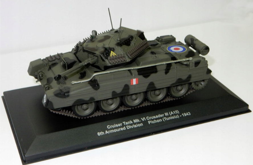 Křižník Tank Mk. VI Crusader III 1:43 Eaglemoss