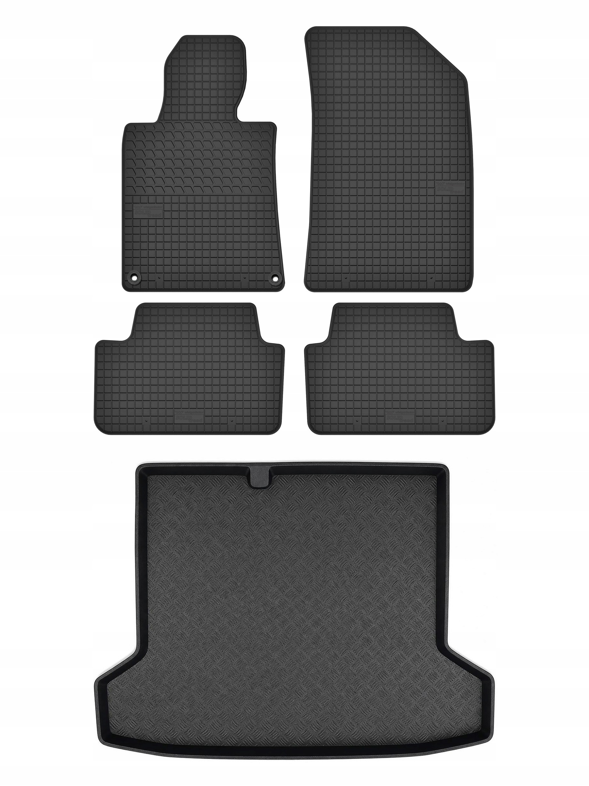 Gumové rohože SolidTread rohož batožinového priestoru pre: Peugeot 508 I 2010-2017
