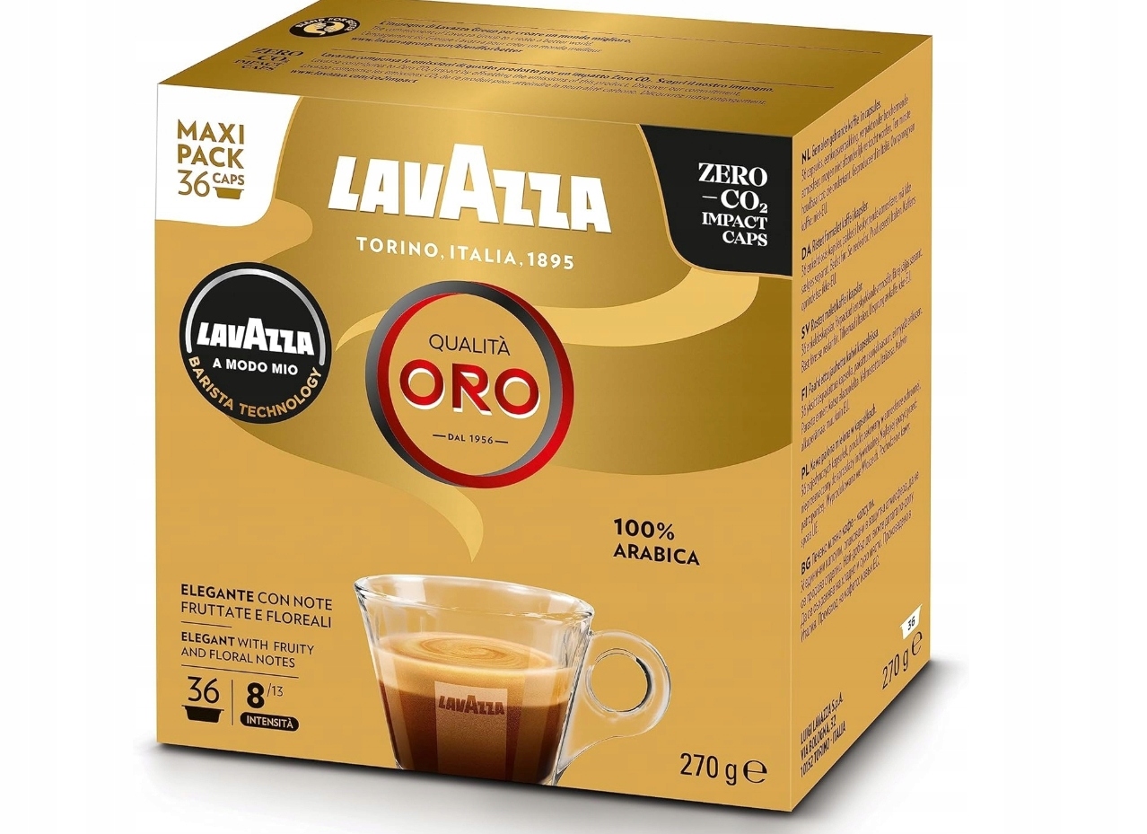 Levně Mio Qualita Oro 3 káva kapsle 6 Ks Lavazza italský originál