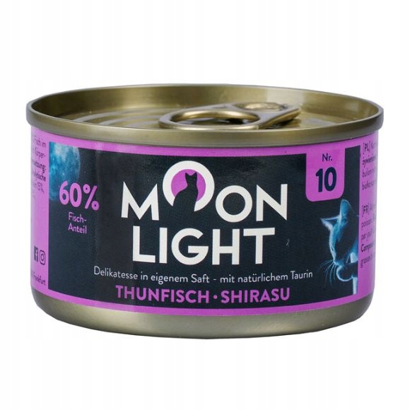 Levně 8X Moonlight Dinner 10 Tuňák A Shirasu 80 g