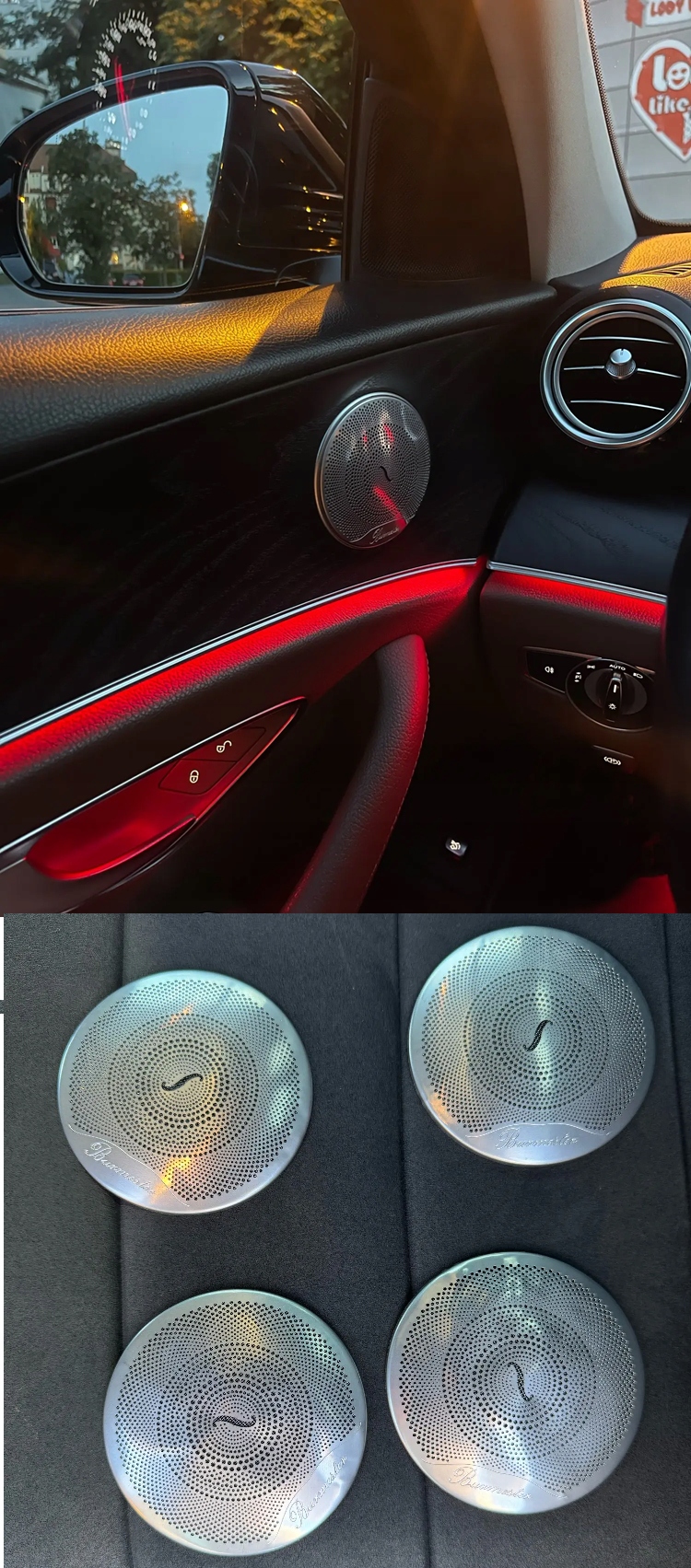 OSŁONY GŁOŚNIKÓW BURMESTER MERCEDES W213 2016-2017