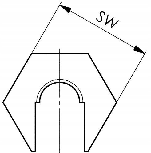 Nakretka szybkomoc,bez kolnierza 6332S-M8 AMF EAN (GTIN) 4020772088538