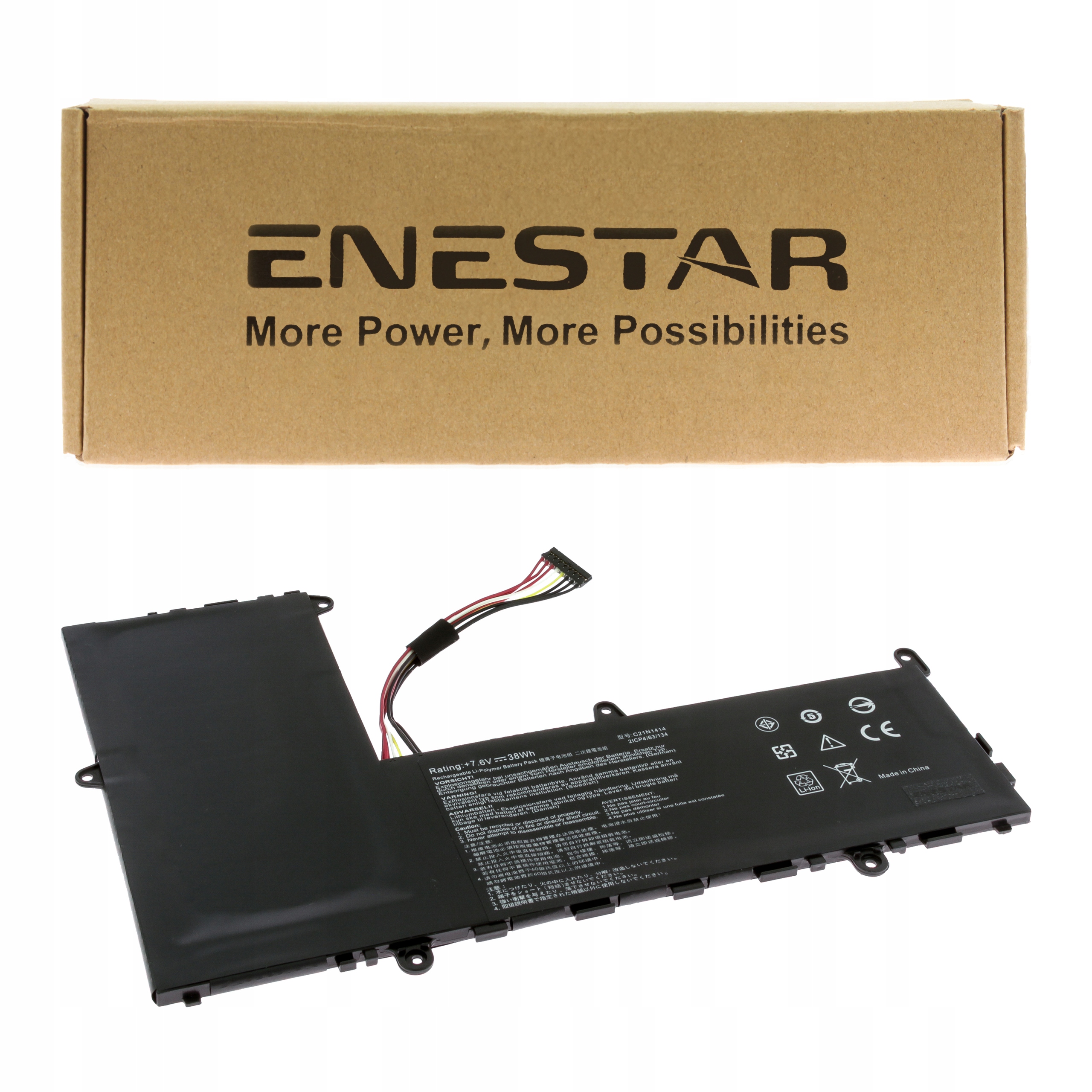 Premium bateria do Asus C21N1414 EeeBook X205T X205TA