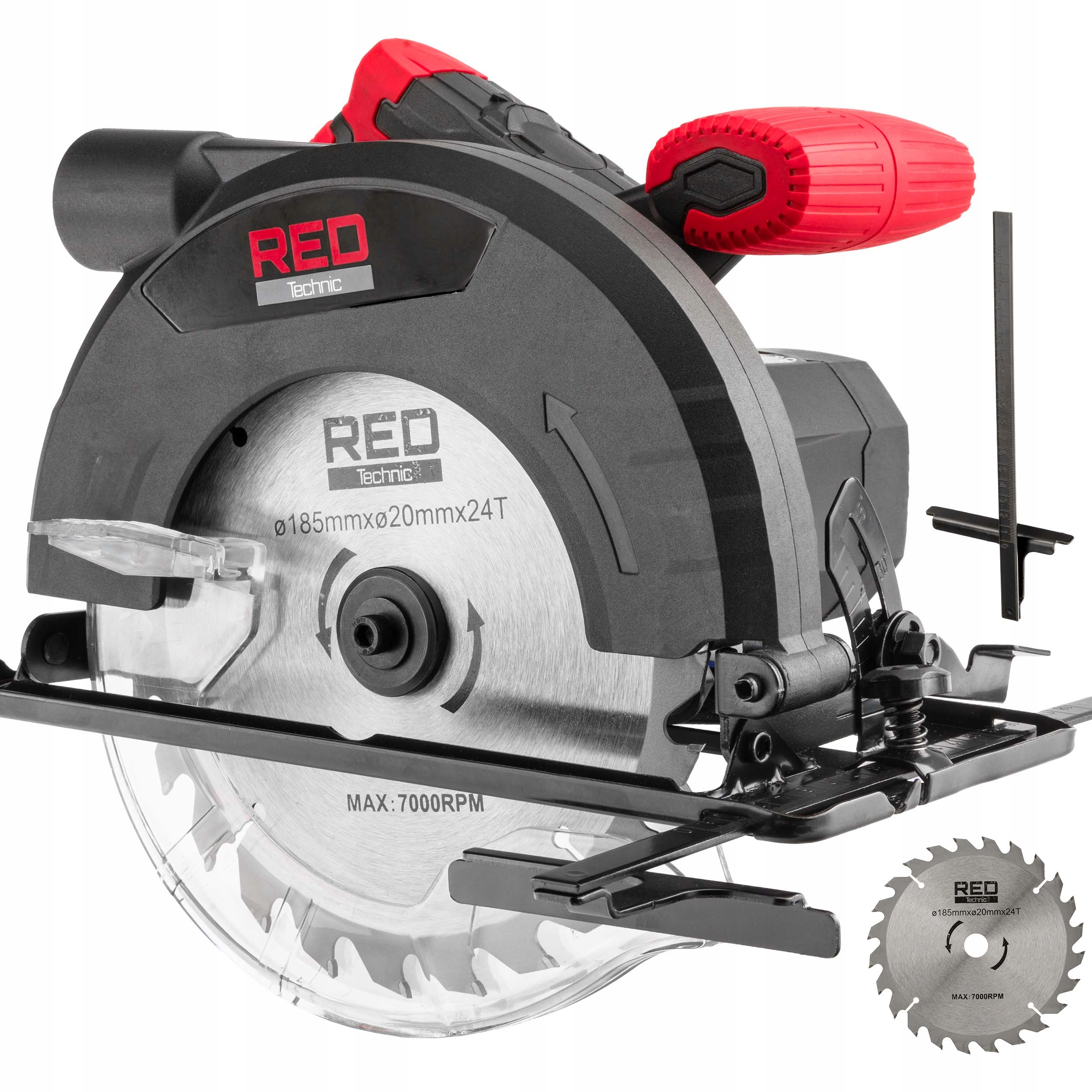 

Pilarka Piła Tarczowa ręczna do Drewna 2300W 185mm