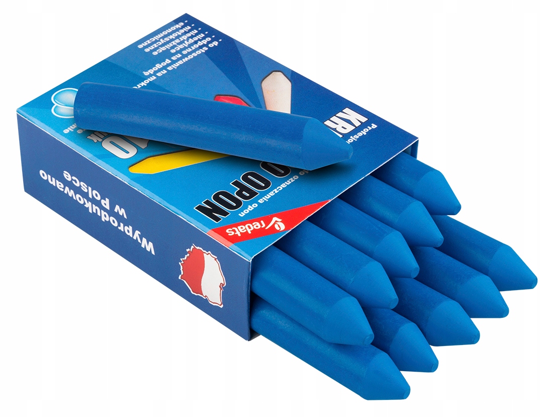 

Marker niezmywalny do kół Niebieski Premium Redats