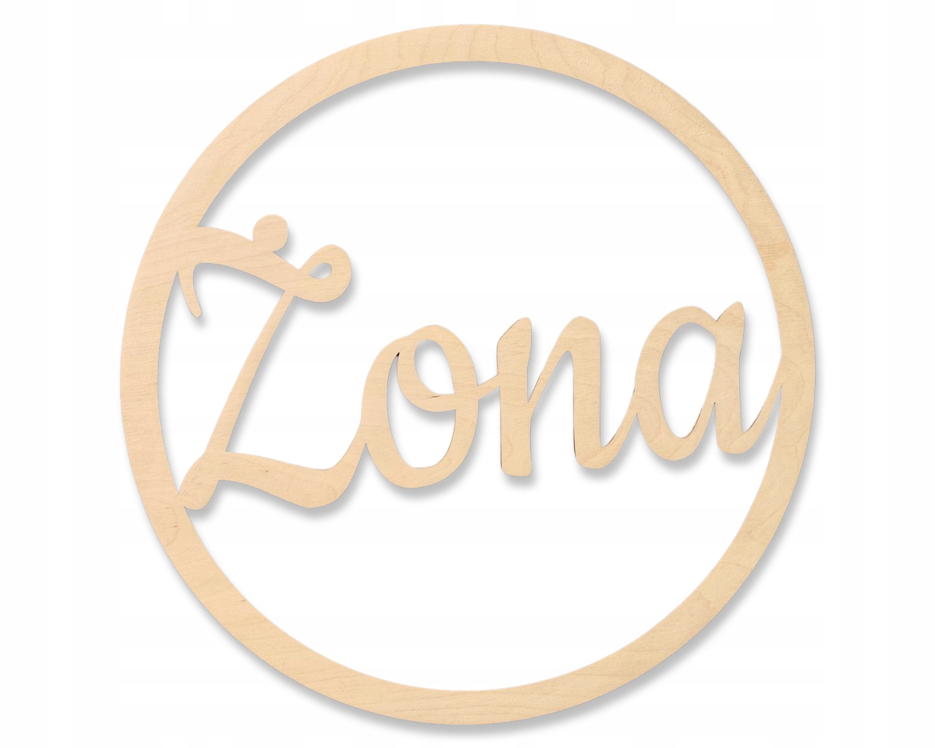 

Żona Koło Okrąg 39cm duże ślub wesele Drewno