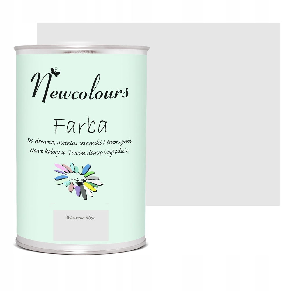 Farba do mebli Newcolours 900 ml Wiosenna Mgła