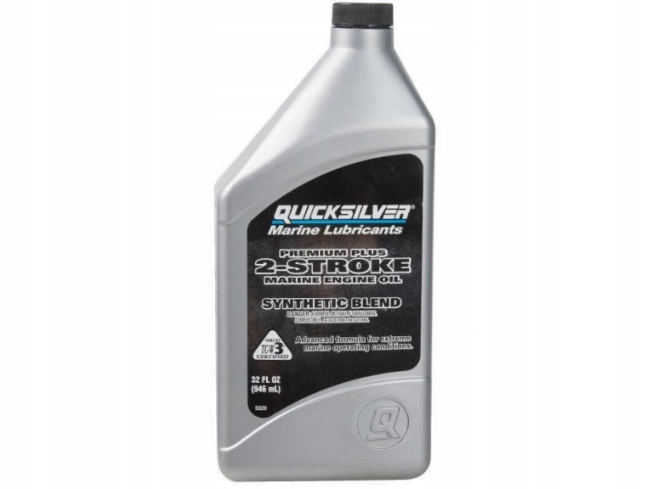 Z1-0104171 - Масло TC-W3 US QUICKSILVER PREMIUM PLUS 0,946 л