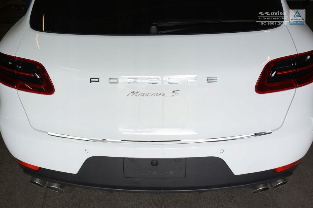 STALOWA NAKŁADKA NA ZDERZAK PROSCHE MACAN +2013 R. Numer katalogowy części 2/44047