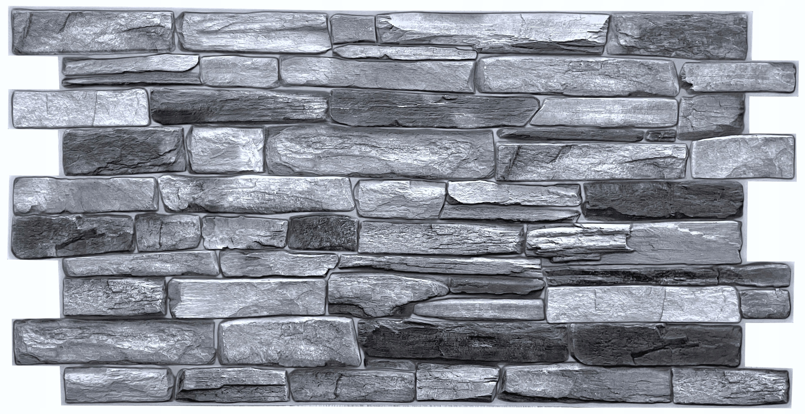 

Panele Ścienne 3D Pcv Grey Stone Szary Kamień