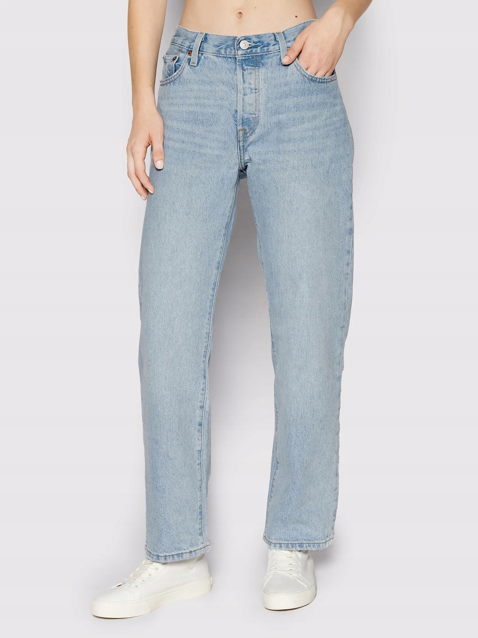 Levi's Dámské Modré Dlouhé Džíny V Klasickém Stylu 30/34 7FA