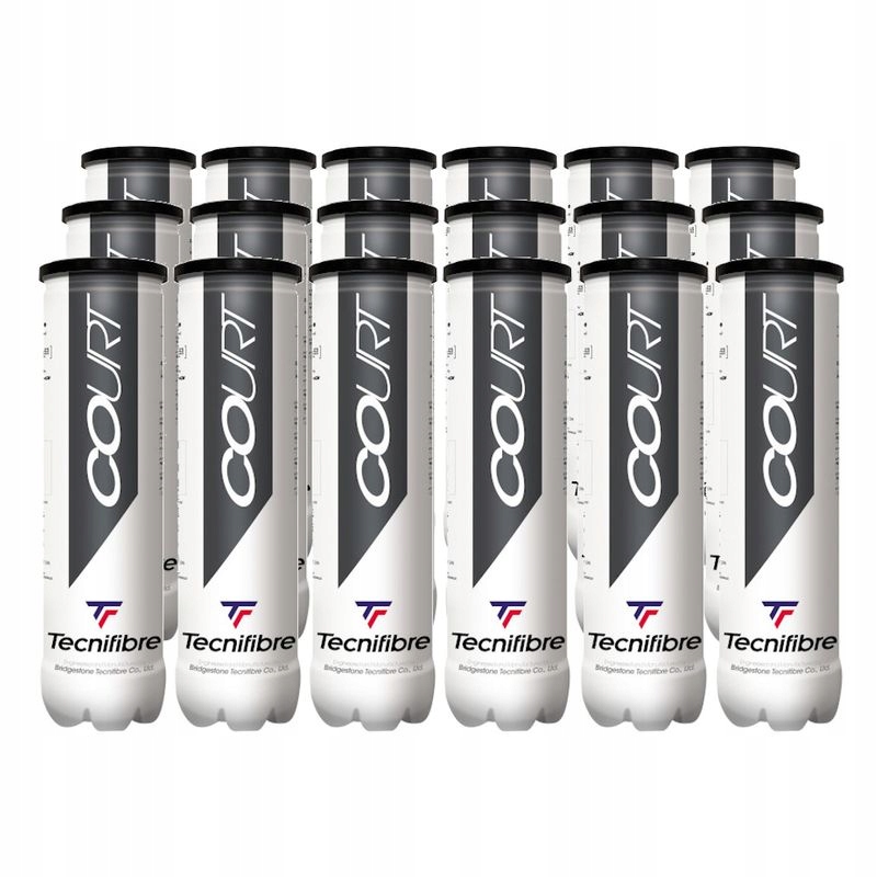 Tenisové Míčky Tecnifibre Court 18 x 4 ks