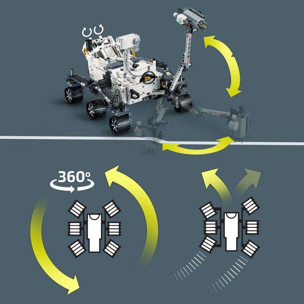 LEGO TECHNIC NASA Mars Rover Perseverance 42158 Płeć chłopcy