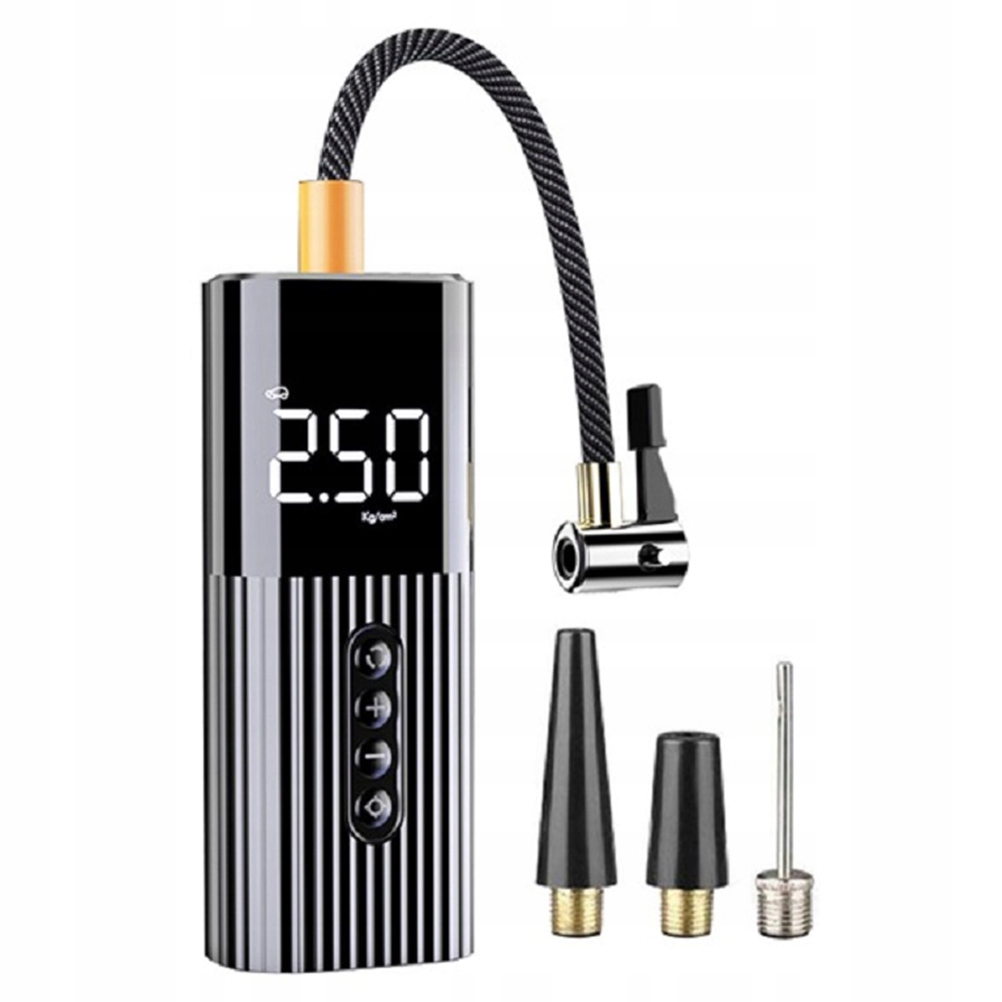 1 шт. Портативный автомобильный шинный насос с шариками