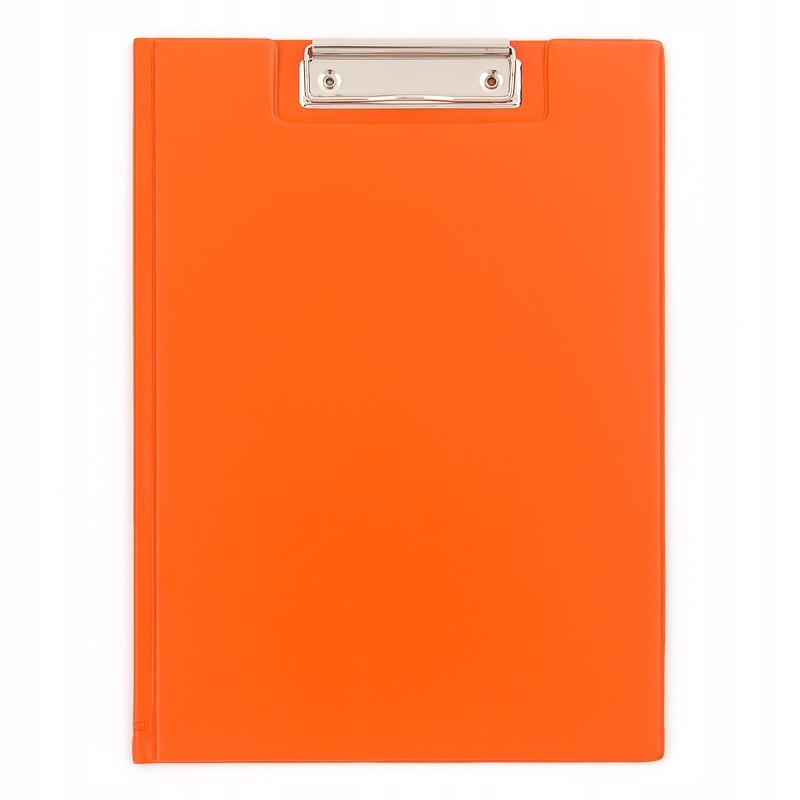 Deska A4 z klipem z okładką pomarańczowy