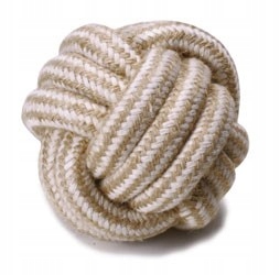 

Zabawka dla psa Natural Cotton Line piłka pleciona
