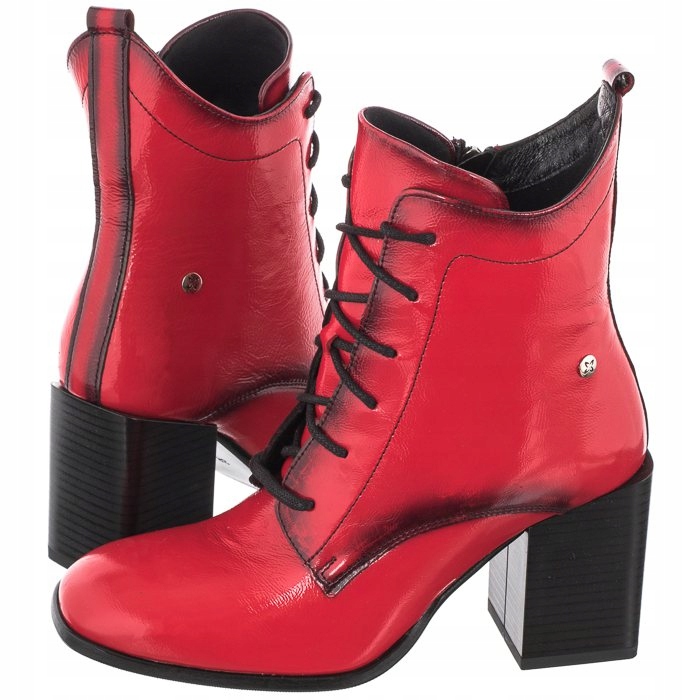 

Buty Damskie Botki Maciejka Czerwone 05303-08