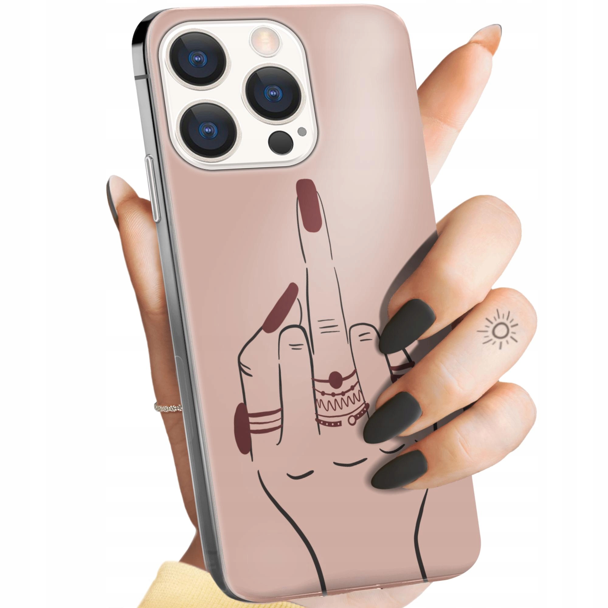 Etui Do Iphone 15 Pro Max Fuck You Fuck Off Obudowa Pokrowiec Case